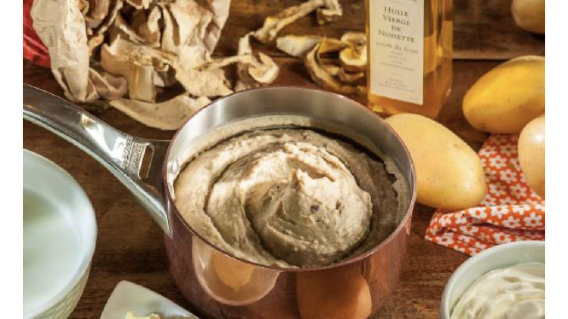 purée aux cepes